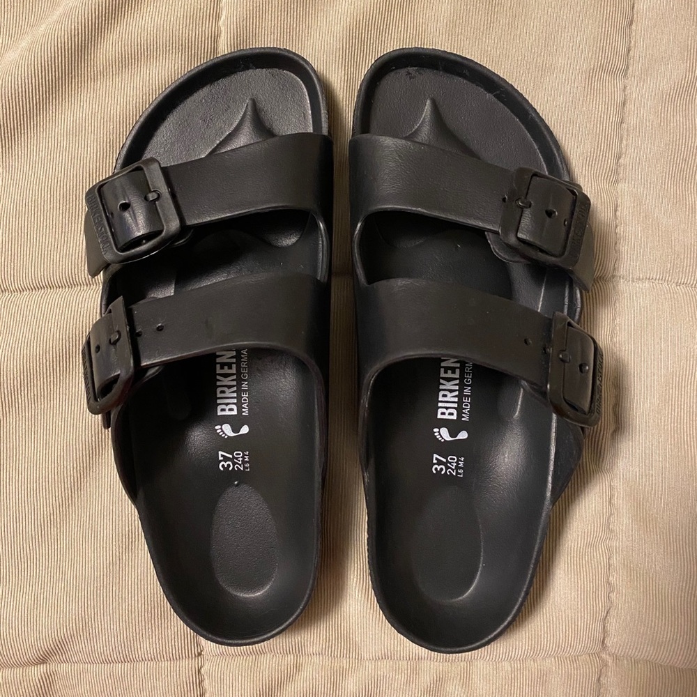 Arizona Eva Birkenstock Sandals- Anthracite